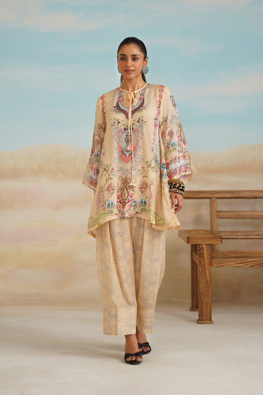 Vaishali Printed Crepe Matching Set - Neetika Chopra