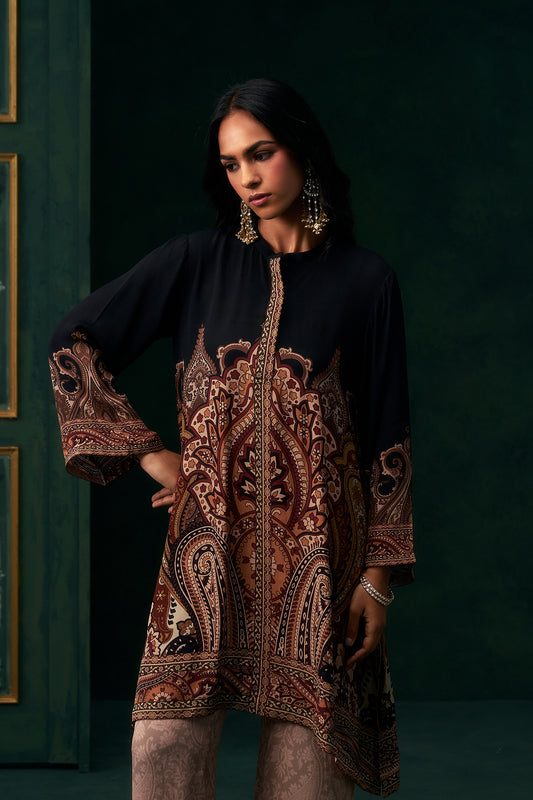 Ruhab Crepe Printed Suit Set