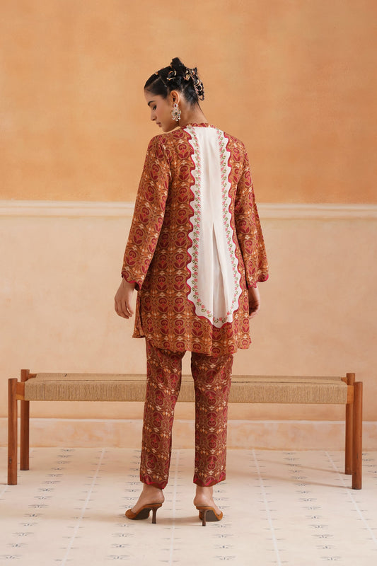 Riha Crepe Printed Matching Set - Neetika Chopra