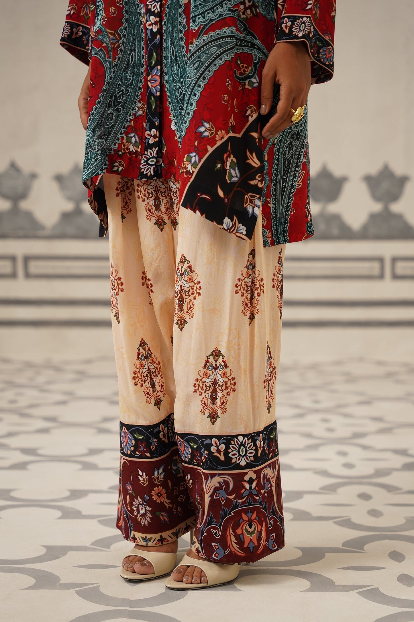 Gauri Crepe Printed Suit Set
