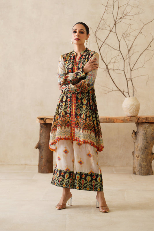 Azira Crepe Printed Matching Set - Neetika Chopra