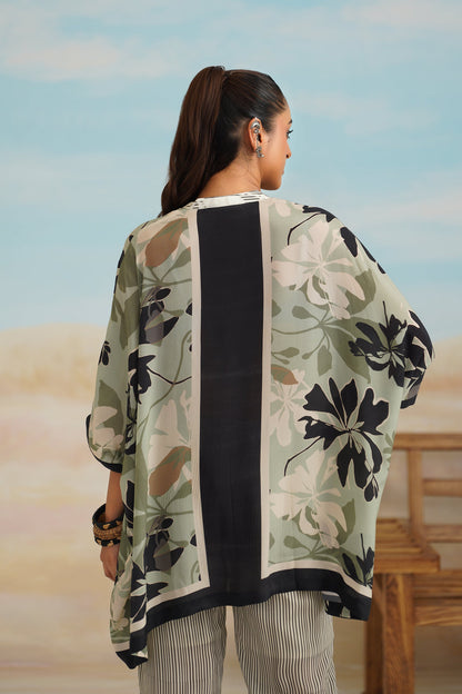 Garden Crepe Printed Matching Set - Neetika Chopra