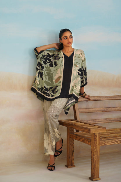 Garden Crepe Printed Matching Set - Neetika Chopra