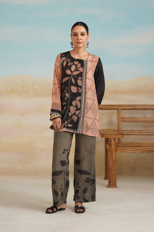 Antara Printed Crepe Matching Set - Neetika Chopra