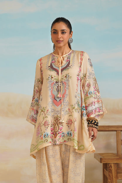 Vaishali Printed Crepe Top - Neetika Chopra