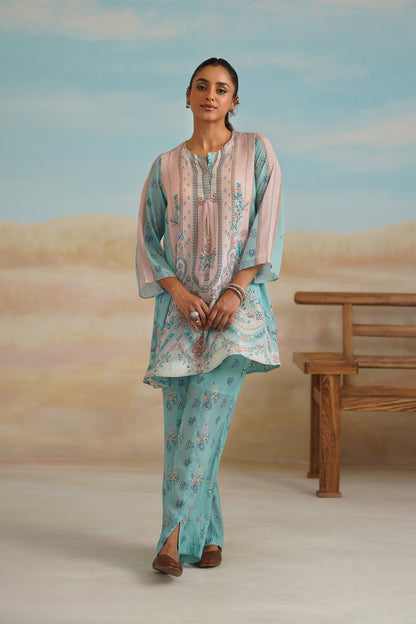 Nirali Printed Crepe Matching Set - Neetika Chopra