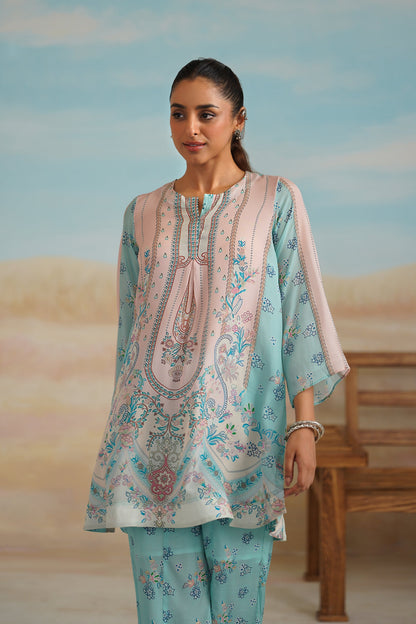 Nirali Printed Crepe Matching Set - Neetika Chopra