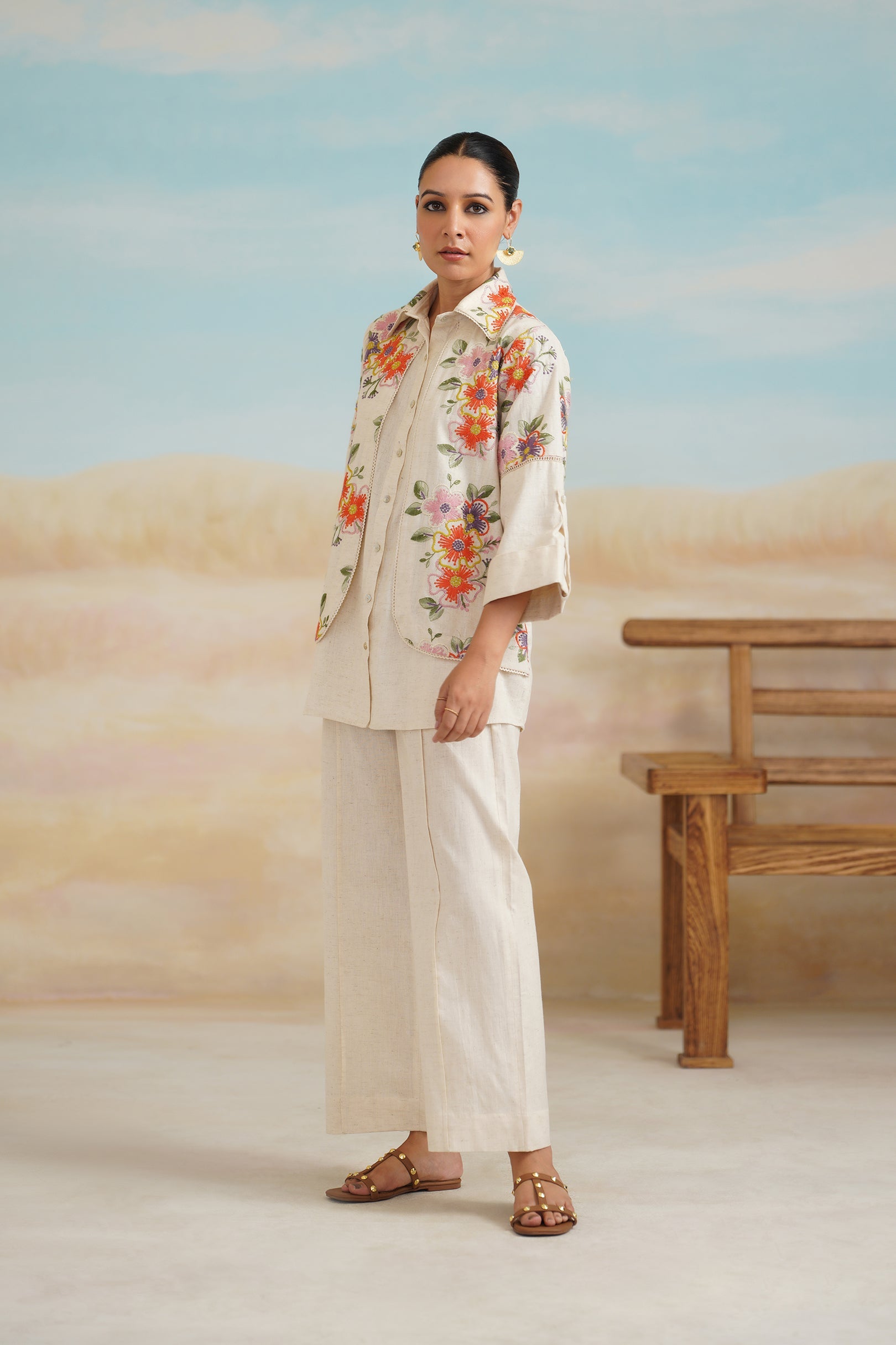 Cool Natural Cotton Matching Set - Neetika Chopra