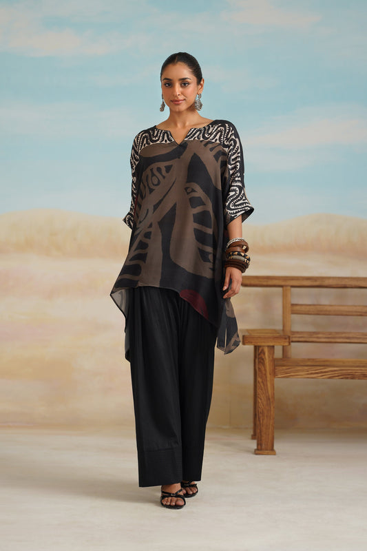 Ara Crepe Printed Matching Set - Neetika Chopra
