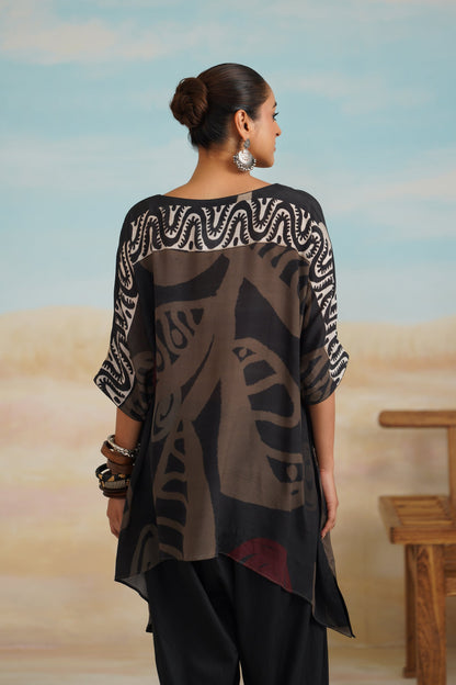 Ara Crepe Printed Matching Set - Neetika Chopra