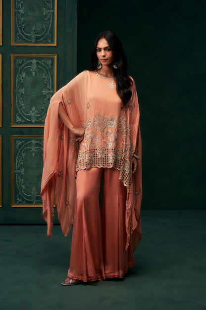 Ruhana Crepe Embroidered Matching Set