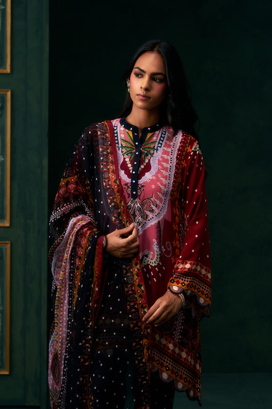 Tavira Crepe Printed Suit Set