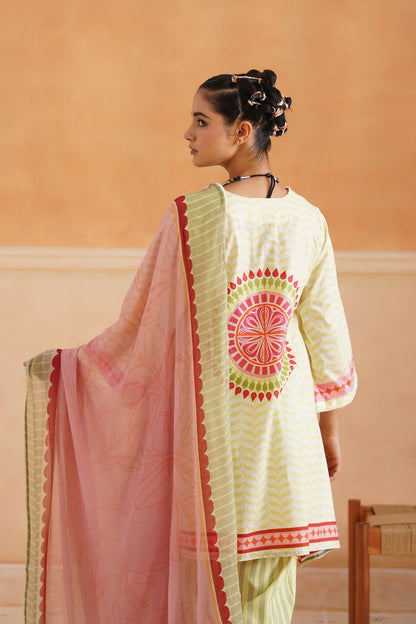 Kashni Cotton Printed Suit Set - Neetika Chopra