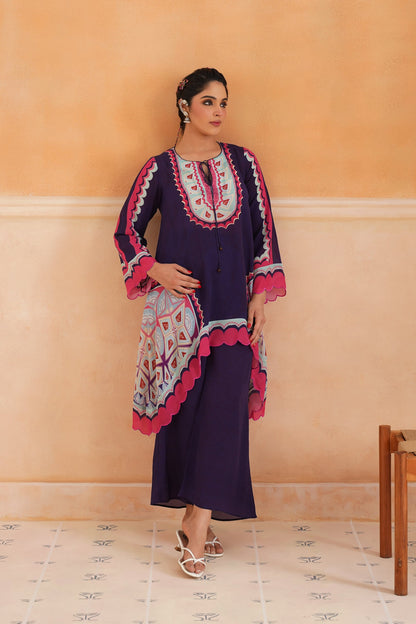 Kajri Crepe Printed Matching Set - Neetika Chopra