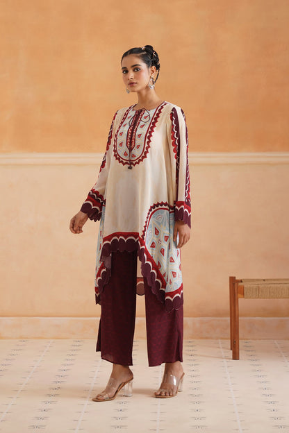 Oorja Crepe Printed Matching Set - Neetika Chopra
