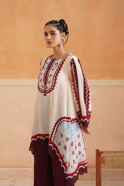 Oorja Crepe Printed Matching Set - Neetika Chopra