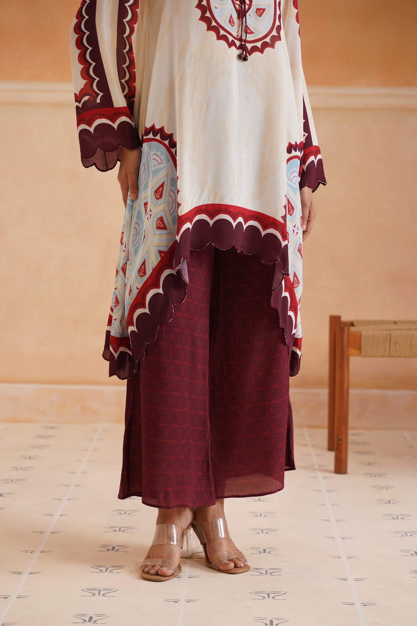 Oorja Crepe Printed Matching Set - Neetika Chopra