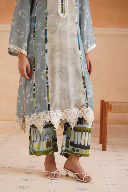 Lina Crepe Printed Matching Set - Neetika Chopra