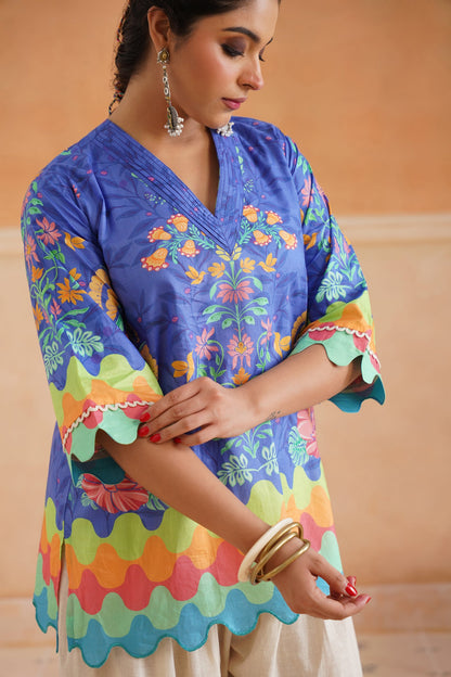 Nirvi Cotton Printed Matching Set - Neetika Chopra