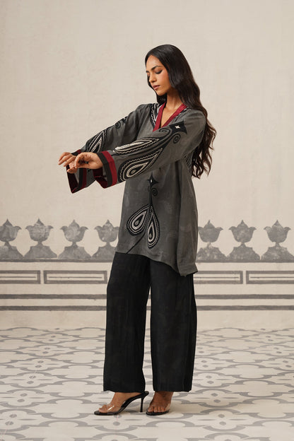 Rita Crepe Printed Matching Set