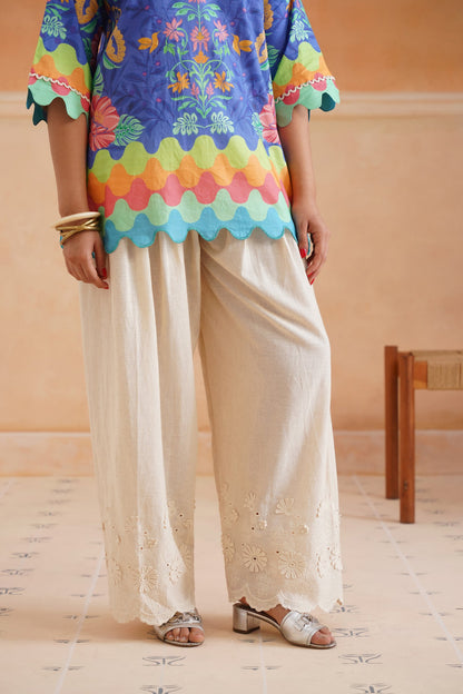 Nirvi Cotton Printed Matching Set - Neetika Chopra