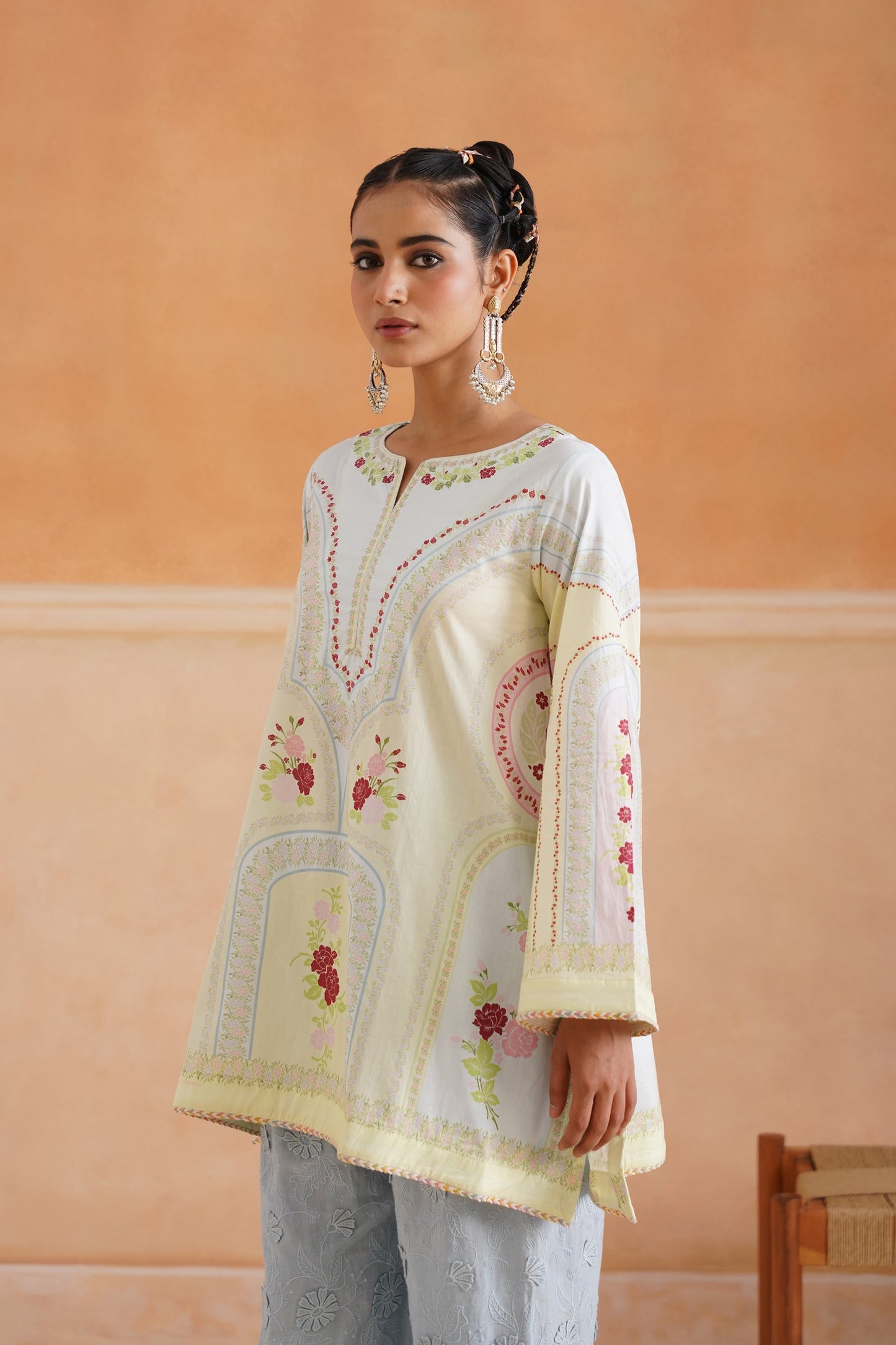 Anila Cotton Printed Matching Set - Neetika Chopra