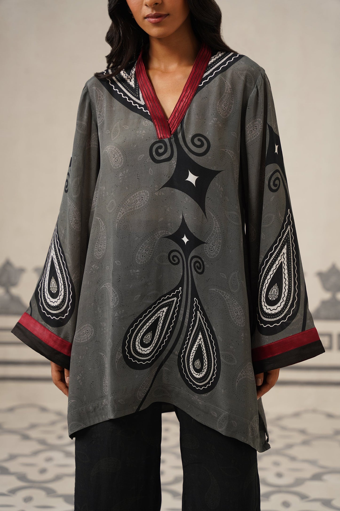 Rita Crepe Printed Matching Set