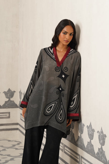 Rita Crepe Printed Matching Set