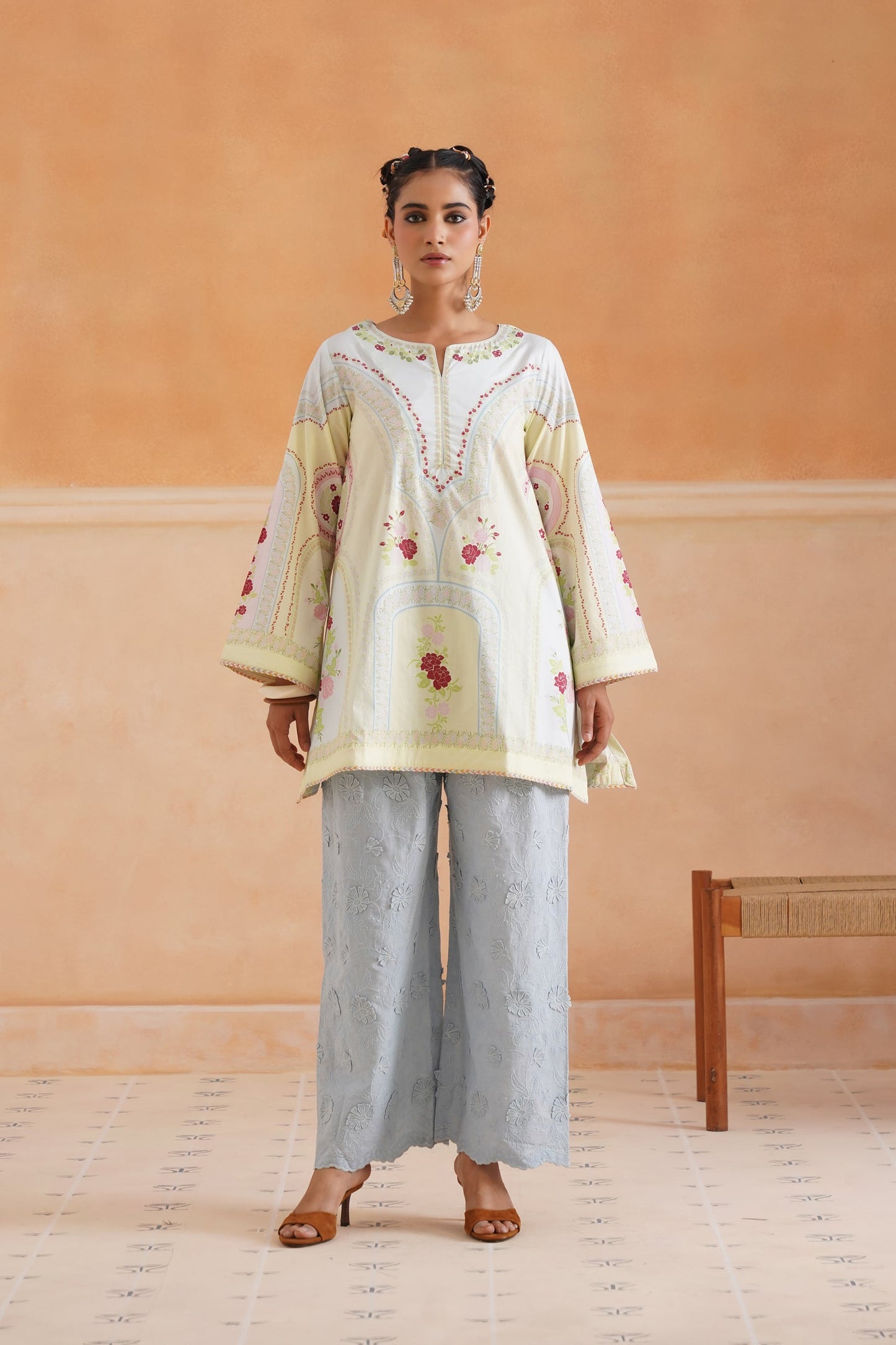 Anila Cotton Printed Matching Set - Neetika Chopra