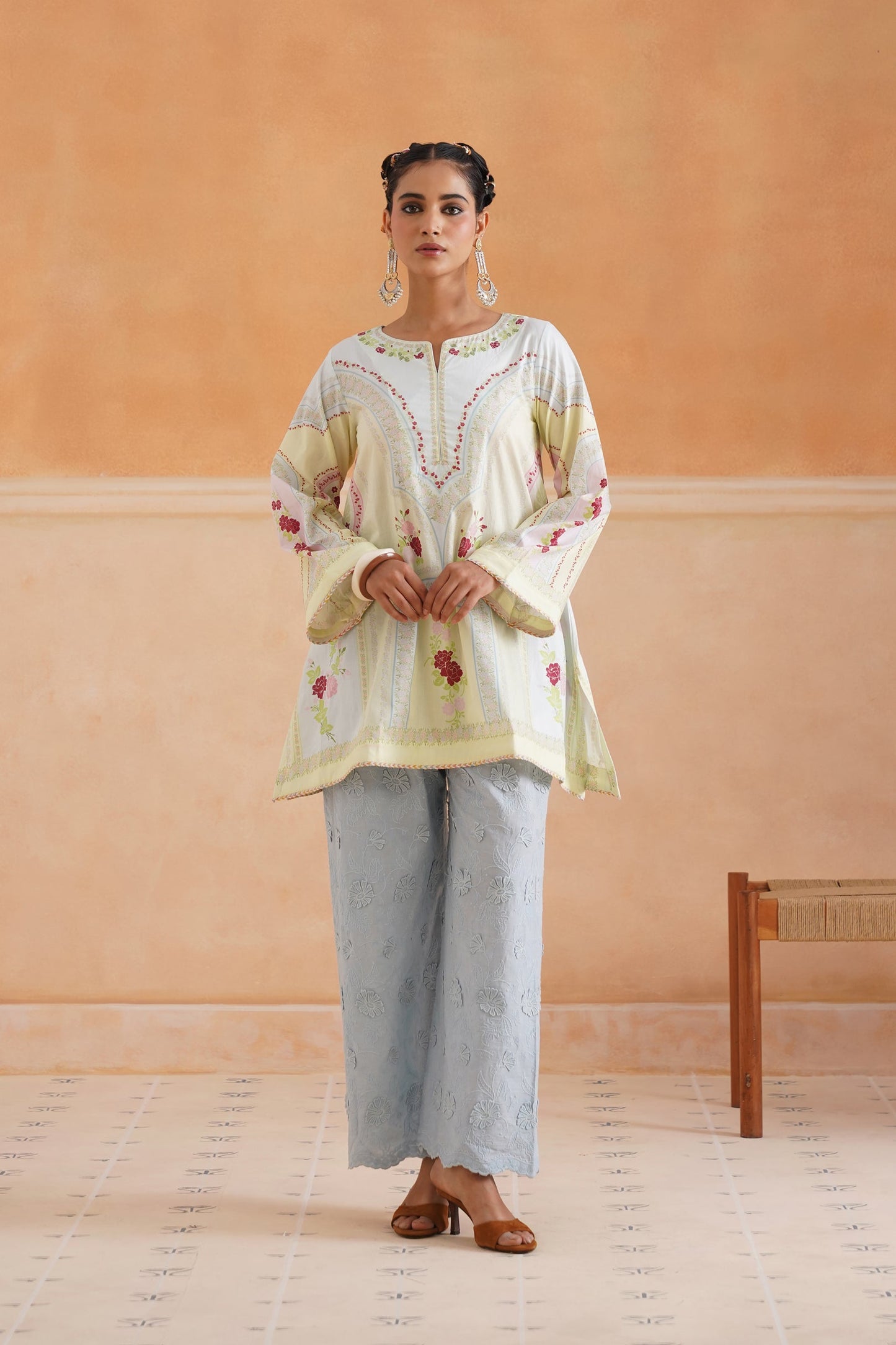 Anila Cotton Printed Matching Set - Neetika Chopra