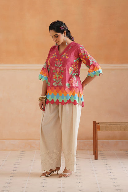 Erisha Cotton Printed Matching Set - Neetika Chopra