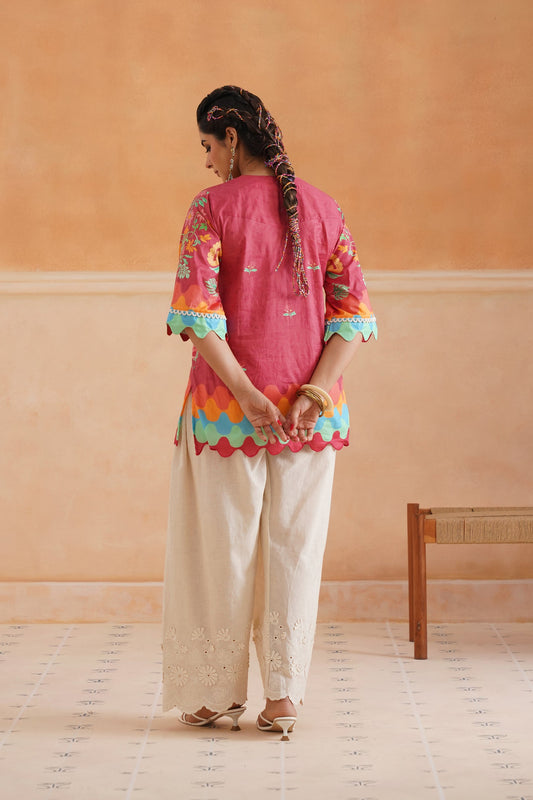 Erisha Cotton Printed Matching Set - Neetika Chopra