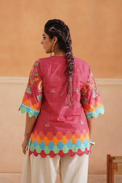Erisha Cotton Printed Matching Set - Neetika Chopra