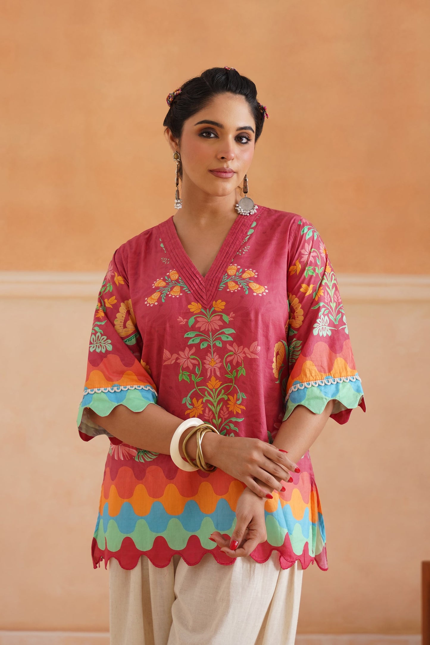Erisha Cotton Printed Matching Set - Neetika Chopra