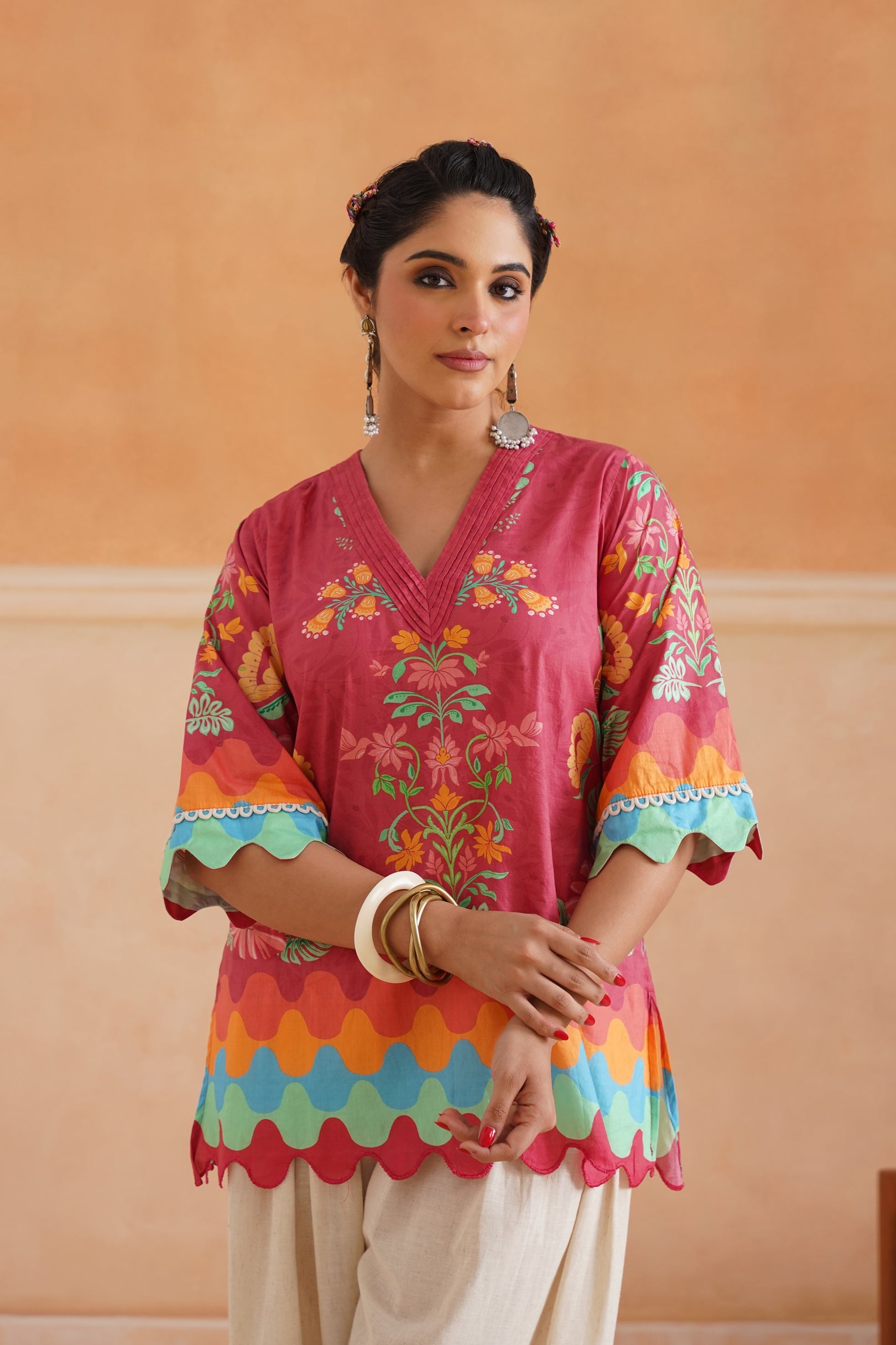 Erisha Cotton Printed Matching Set - Neetika Chopra