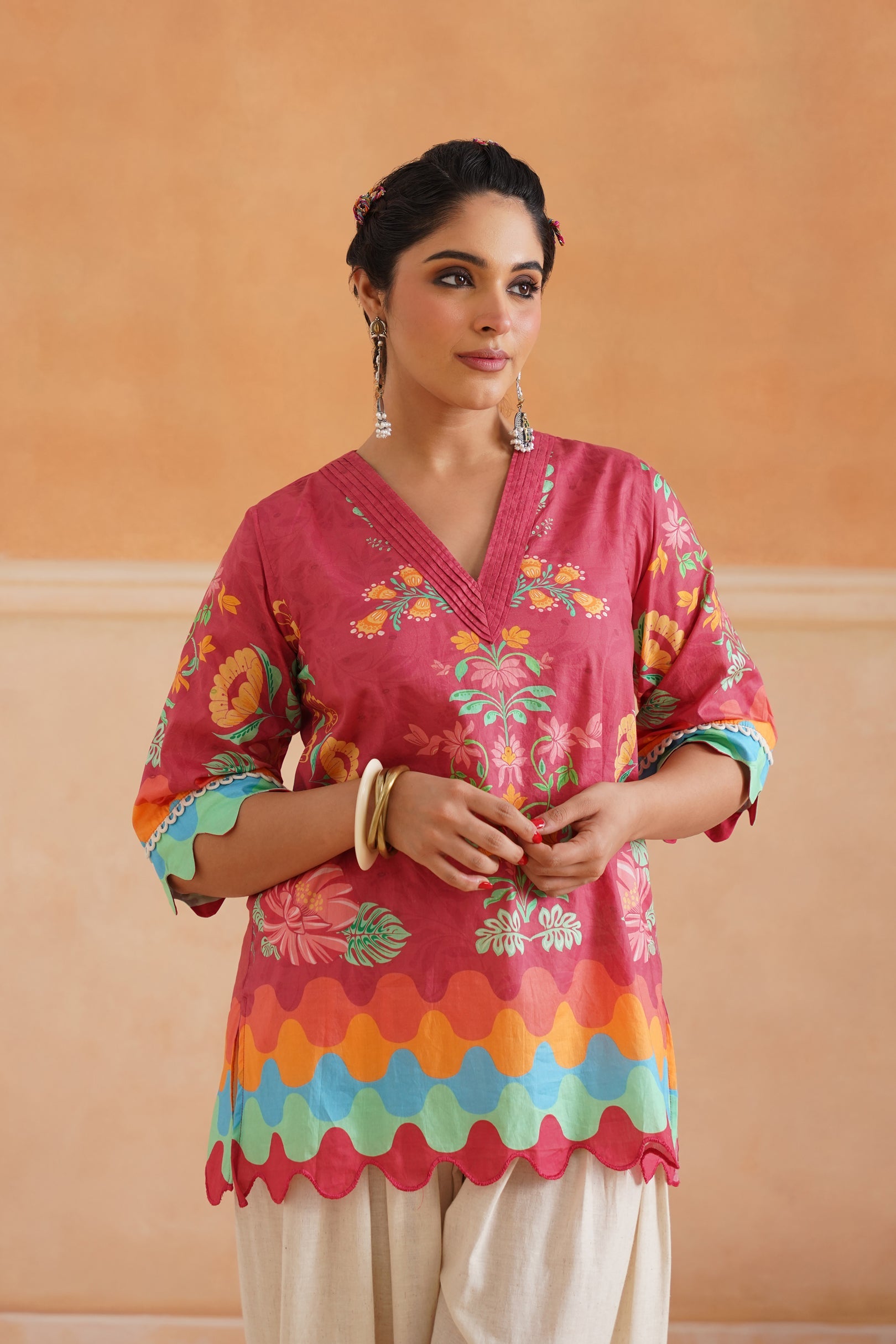 Erisha Cotton Printed Matching Set - Neetika Chopra