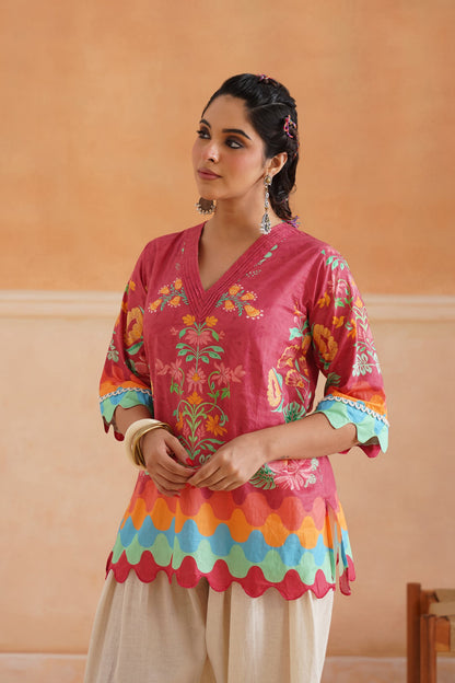 Erisha Cotton Printed Matching Set - Neetika Chopra