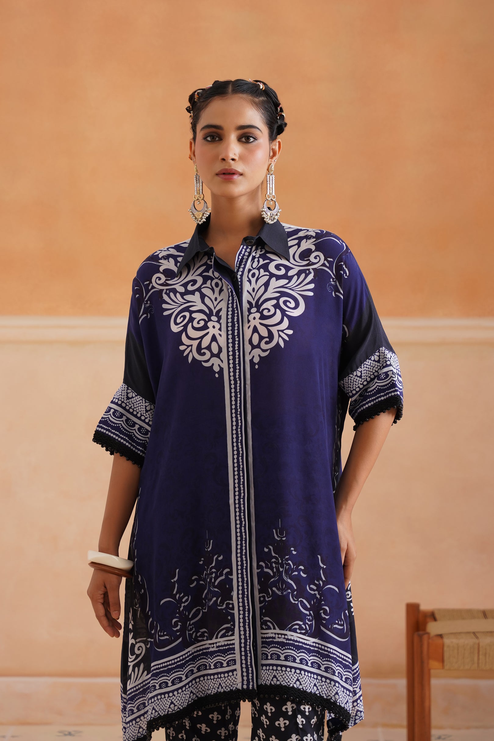 Fariha Crepe Printed Matching Set - Neetika Chopra