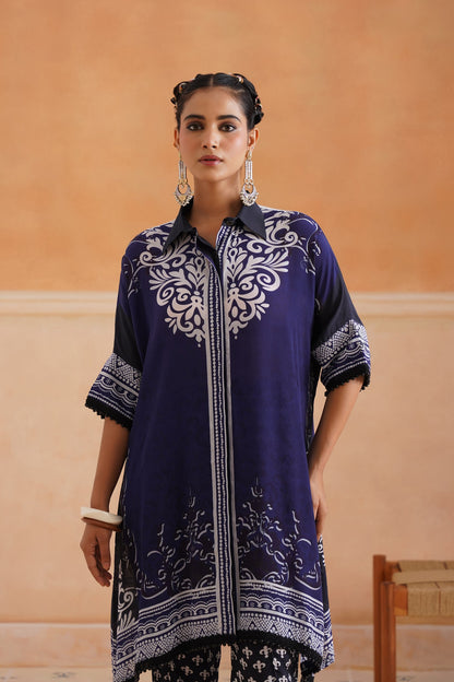 Fariha Crepe Printed Matching Set - Neetika Chopra