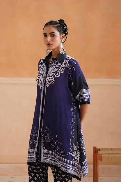 Fariha Crepe Printed Matching Set - Neetika Chopra