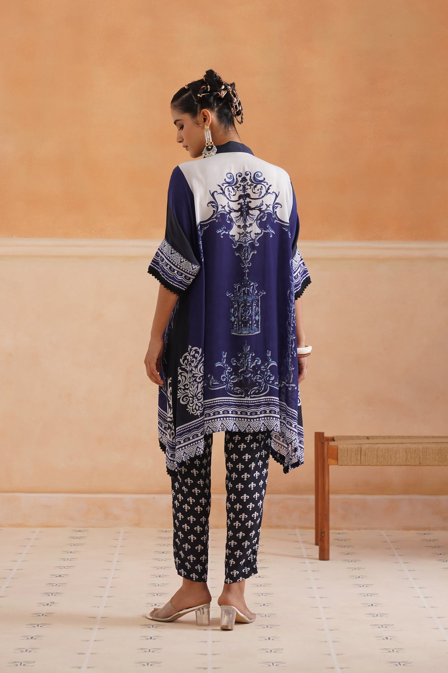Fariha Crepe Printed Matching Set - Neetika Chopra
