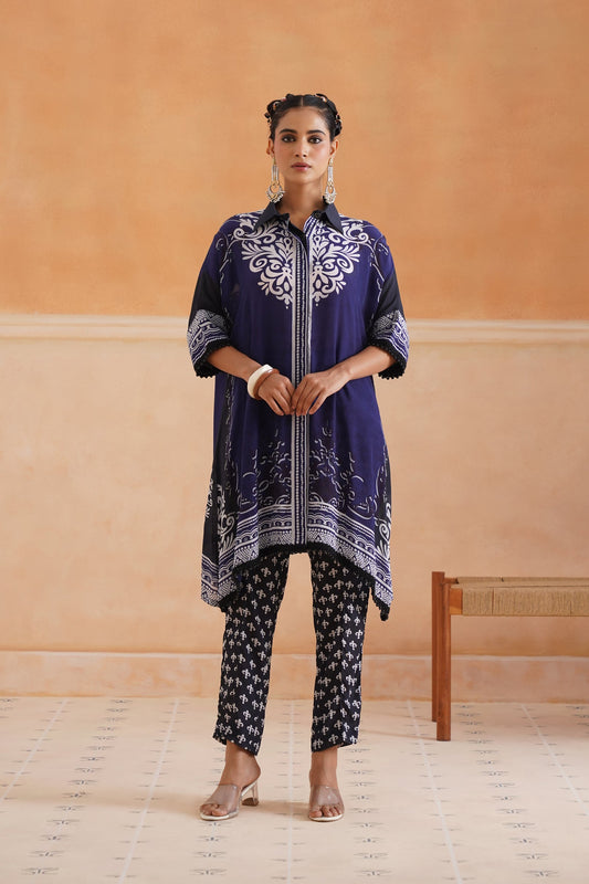 Fariha Crepe Printed Matching Set - Neetika Chopra