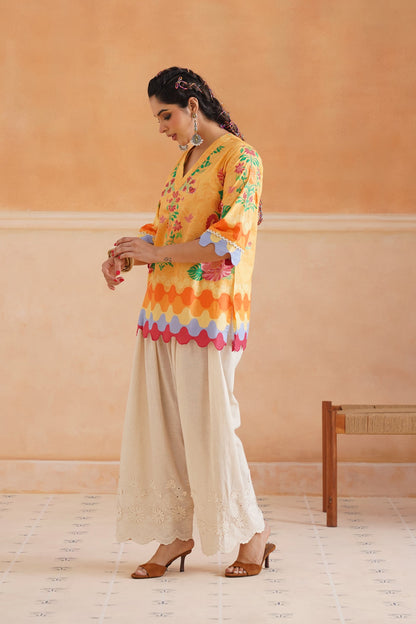 Aarohi Cotton Printed Matching Set - Neetika Chopra