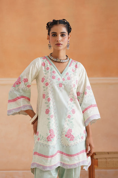 Aashna Cotton Printed Matching Set - Neetika Chopra