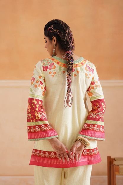 Deetyu Cotton Printed Suit Set - Neetika Chopra