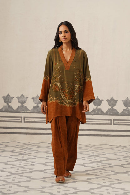 Ravisha Crepe Printed Matching Set