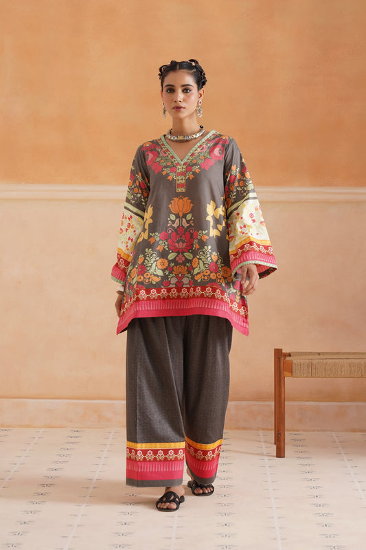 Gunika Cotton Printed Suit Set - Neetika Chopra