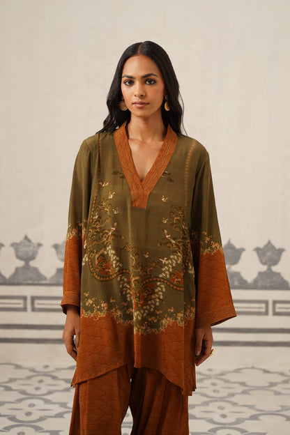 Ravisha Crepe Printed Matching Set