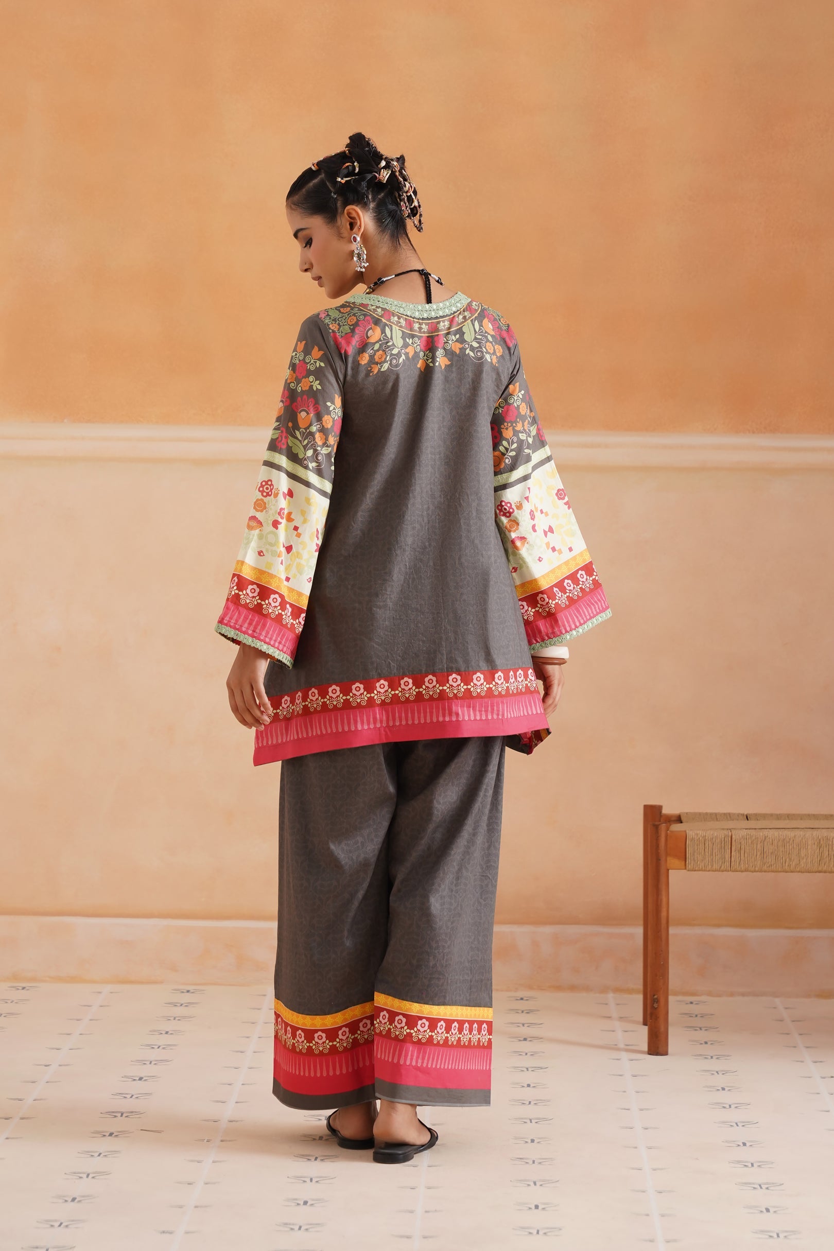 Gunika Cotton Printed Suit Set - Neetika Chopra