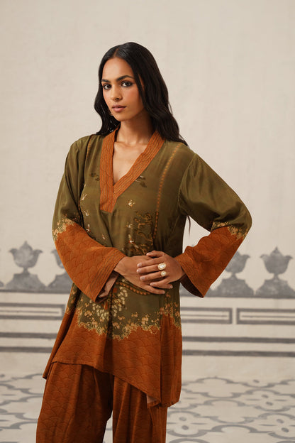 Ravisha Crepe Printed Matching Set